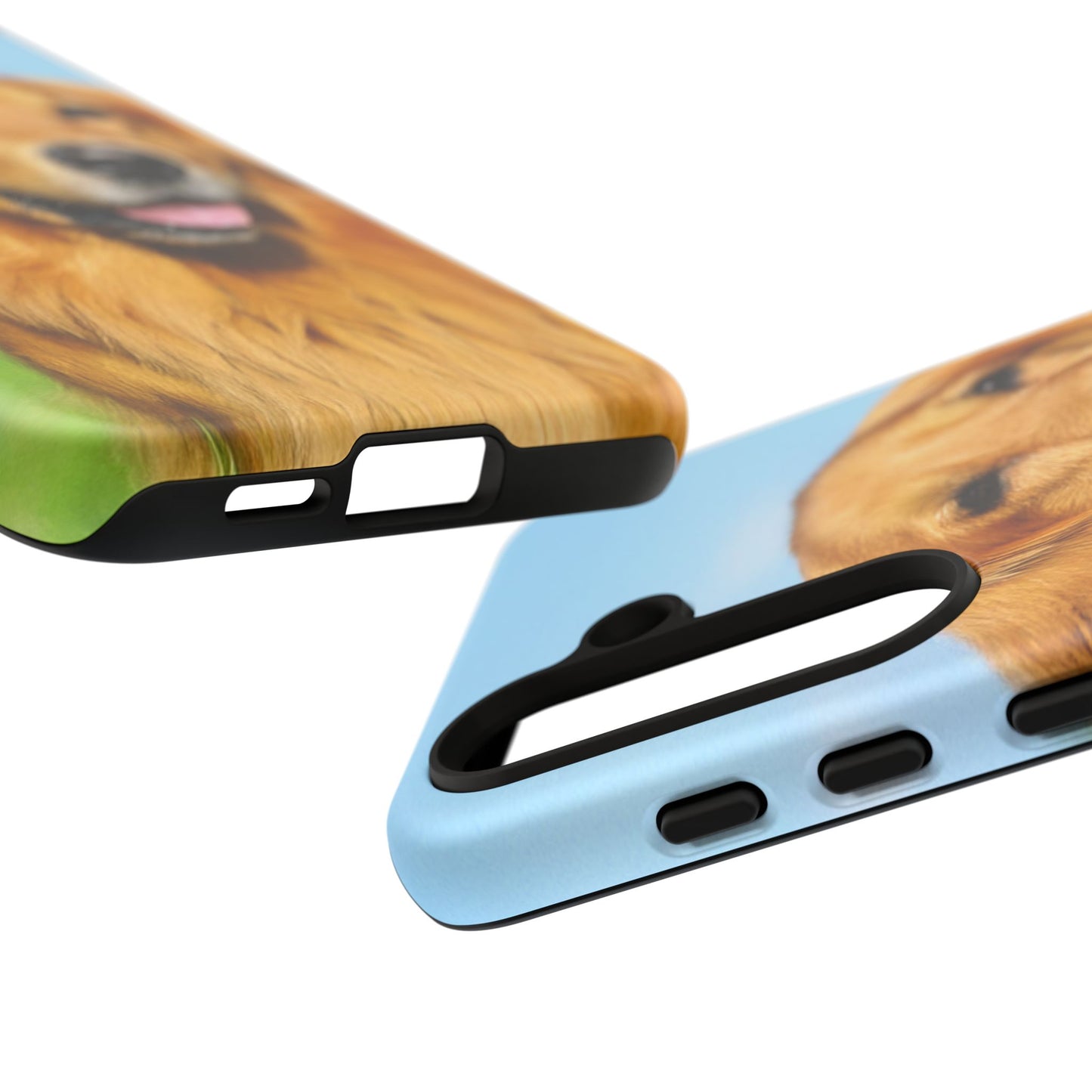 Golden Retriever Samsung Galaxy Case - Fits Galaxy S23, S22, S21, S20, S10 & More - Cute Dog Lover Gift - Durable Protective Phone Cover