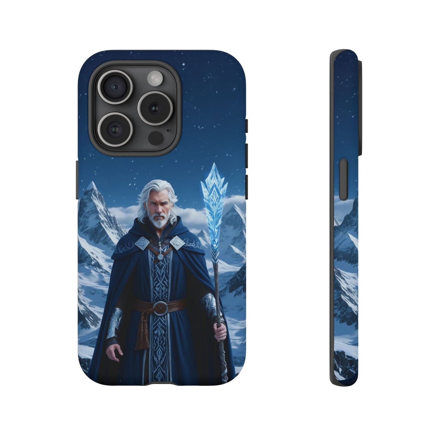 Ice Lord of the Frost Mountains Phone Case