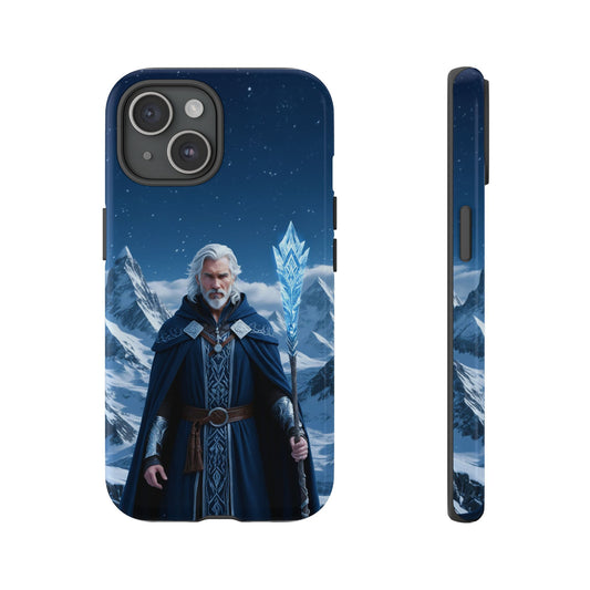 Ice Lord of the Frost Mountains Phone Case