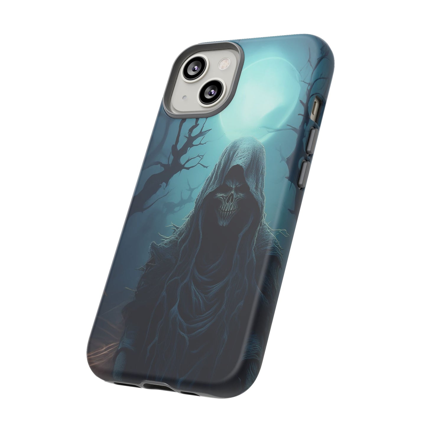 Horror Reaper iPhone Samsung Google Phone Case - Dark and Mysterious Design for Thrill Seekers