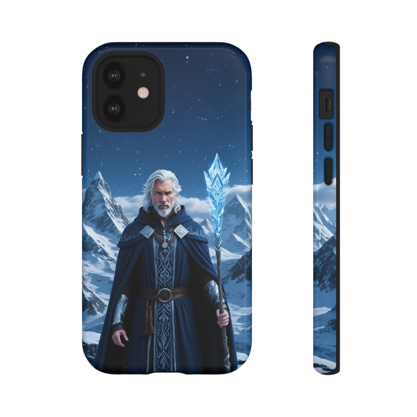 Ice Lord of the Frost Mountains Phone Case