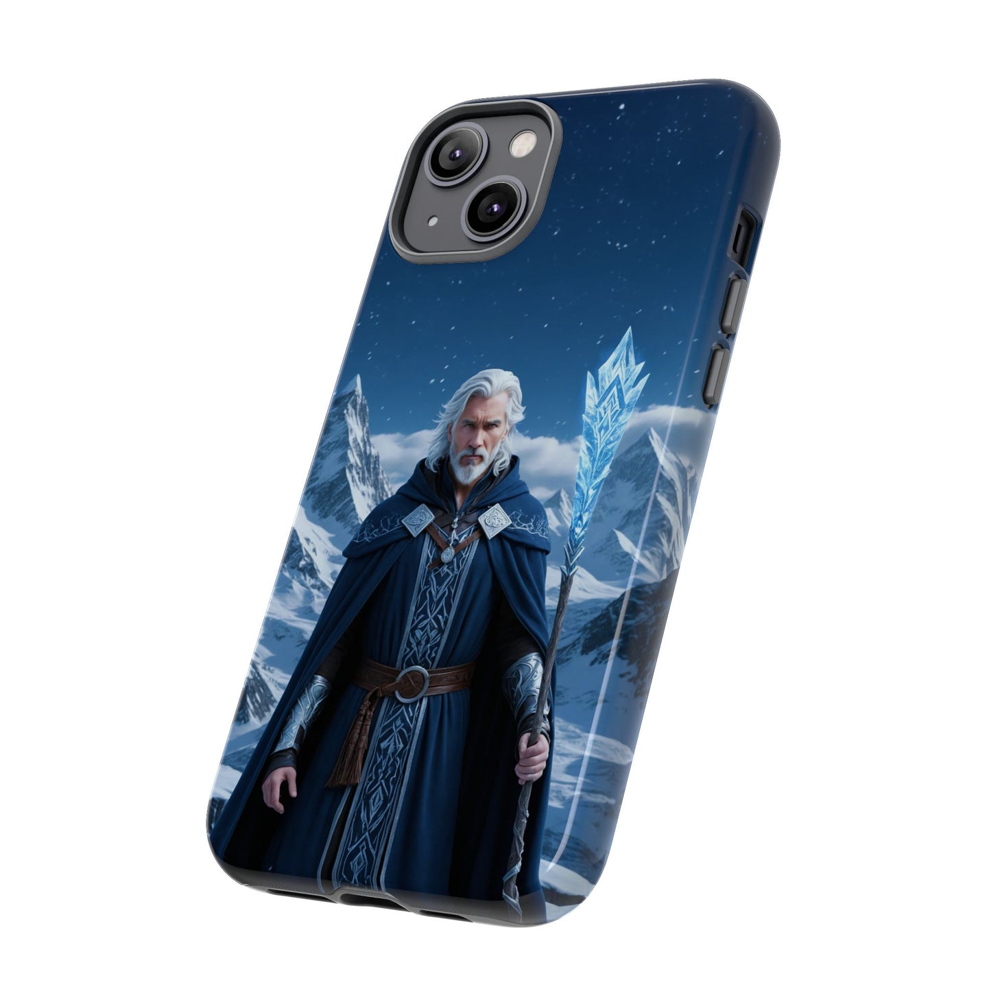 Ice Lord of the Frost Mountains Phone Case