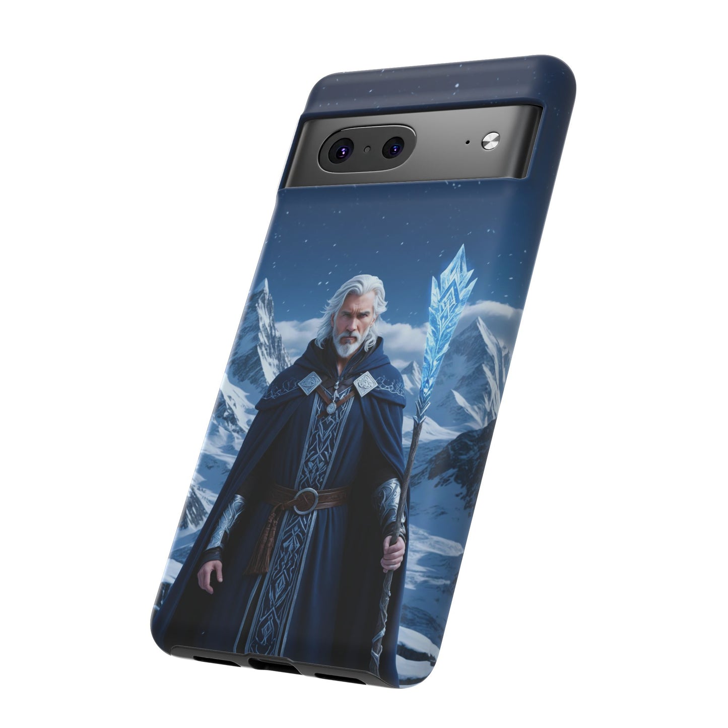 Ice Lord of the Frost Mountains Phone Case