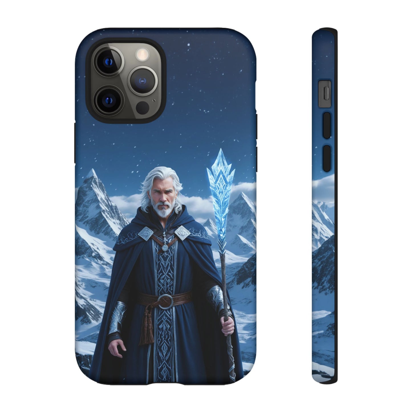 Ice Lord of the Frost Mountains Phone Case