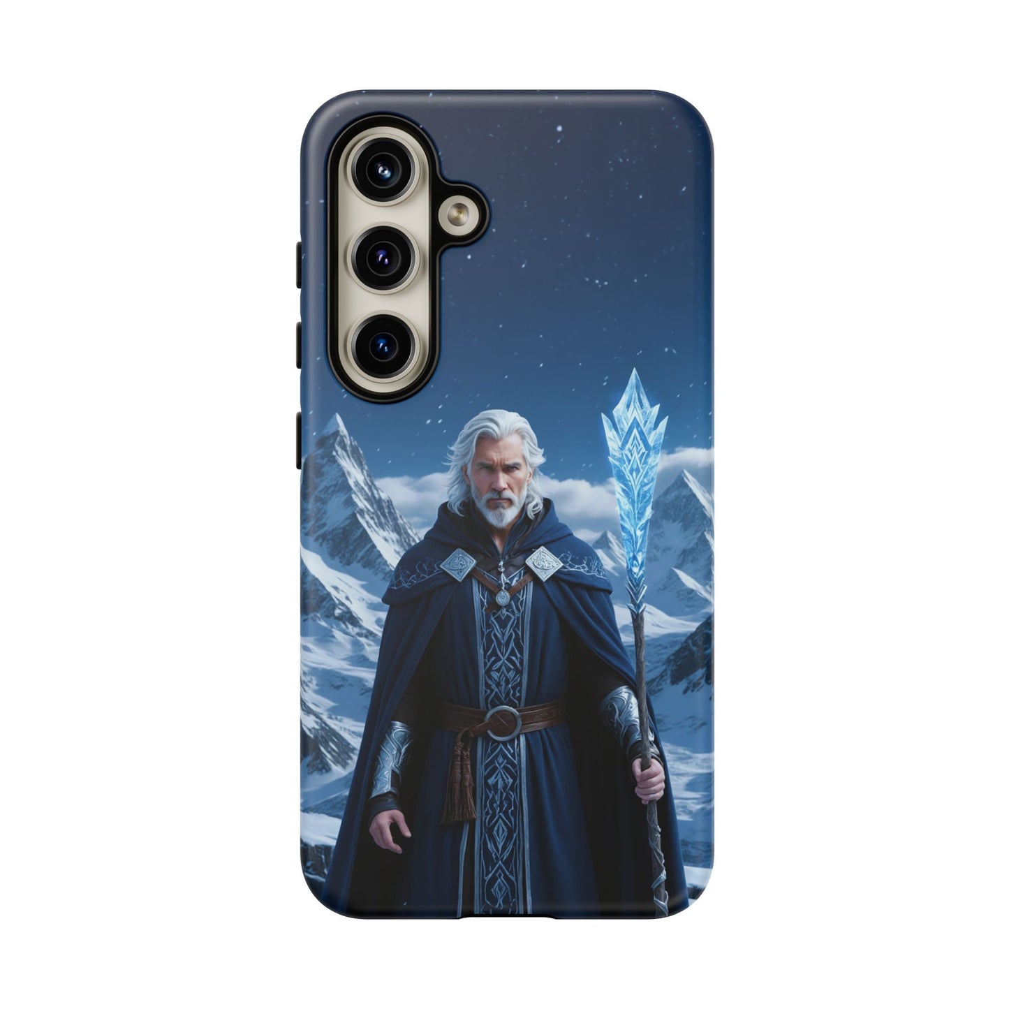 Ice Lord of the Frost Mountains Phone Case