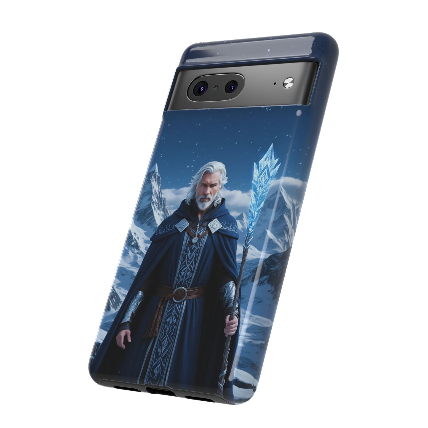 Ice Lord of the Frost Mountains Phone Case