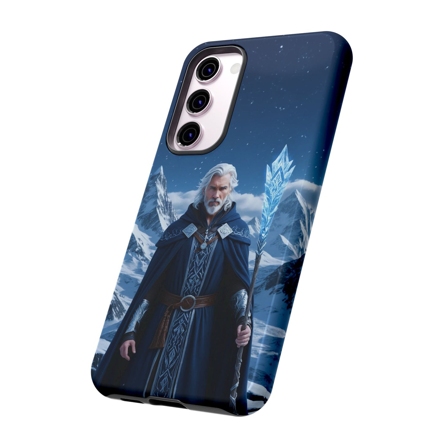 Ice Lord of the Frost Mountains Phone Case