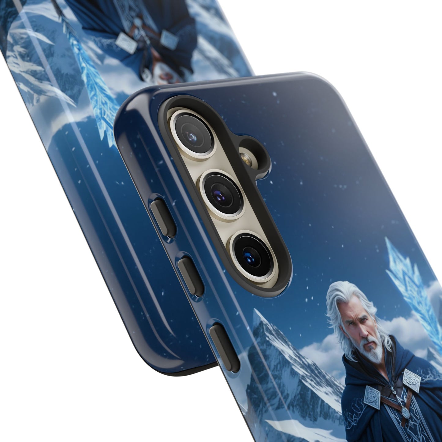 Ice Lord of the Frost Mountains Phone Case