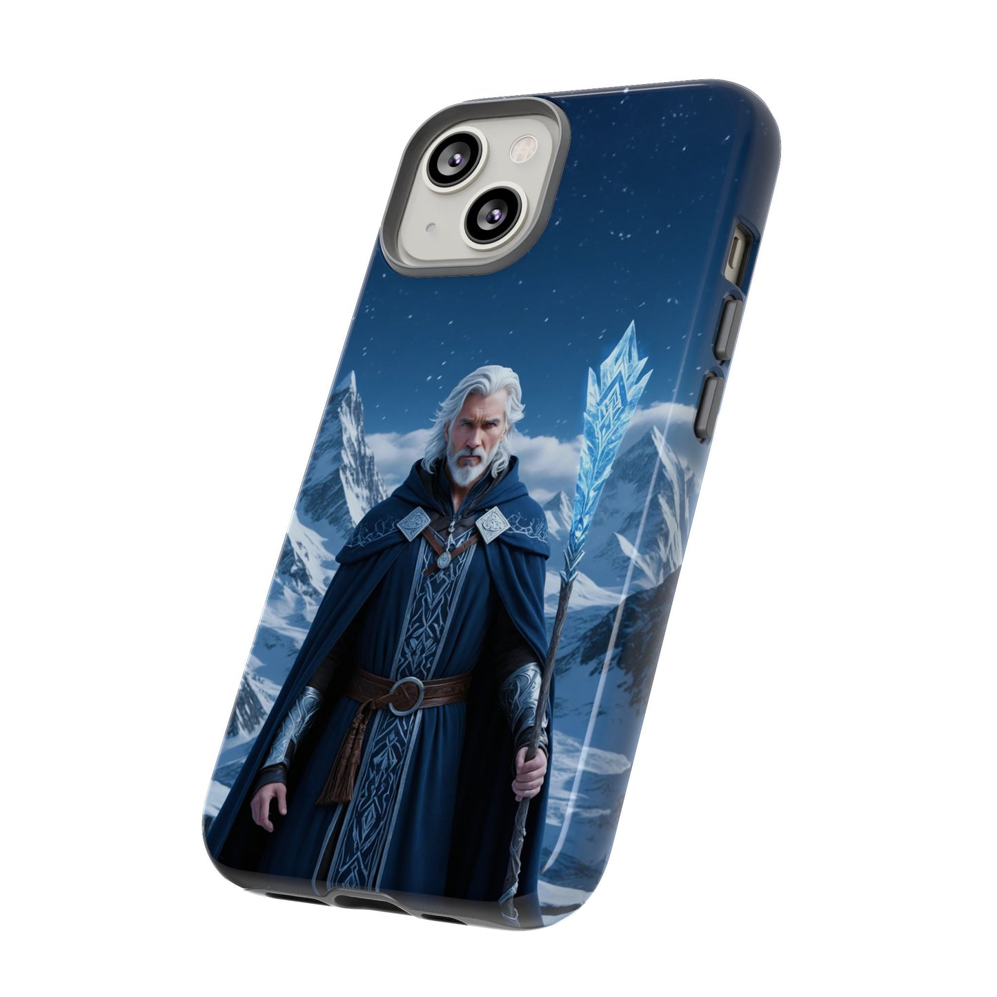 Ice Lord of the Frost Mountains Phone Case