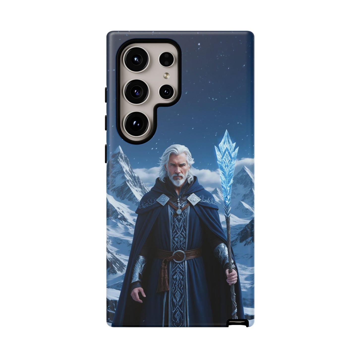 Ice Lord of the Frost Mountains Phone Case