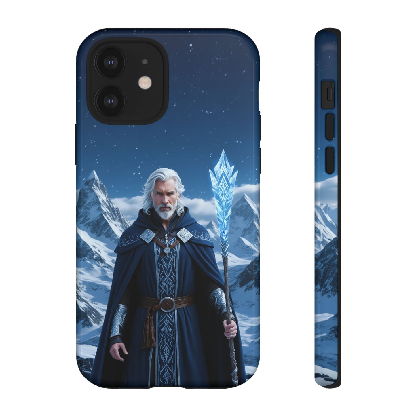 Ice Lord of the Frost Mountains Phone Case