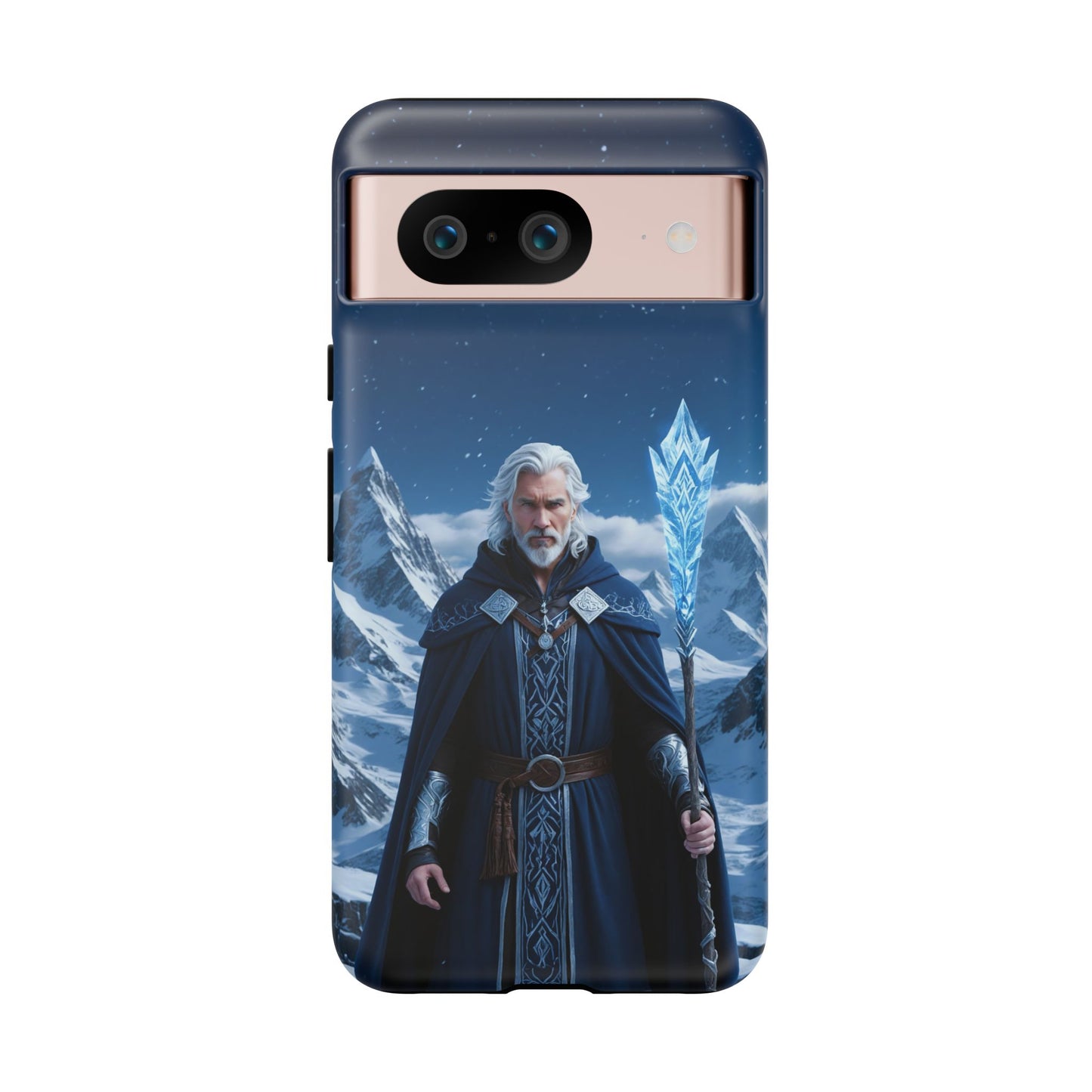 Ice Lord of the Frost Mountains Phone Case