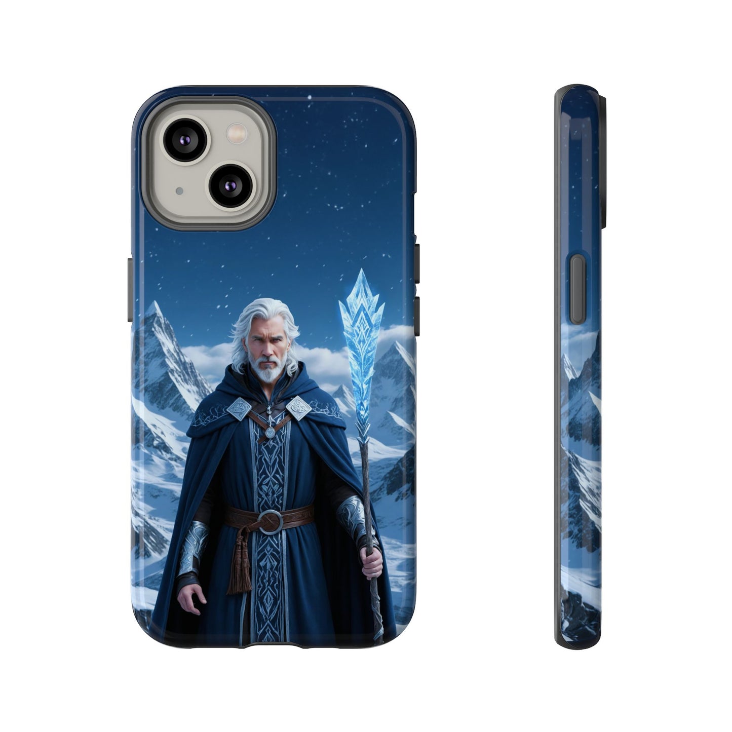 Ice Lord of the Frost Mountains Phone Case