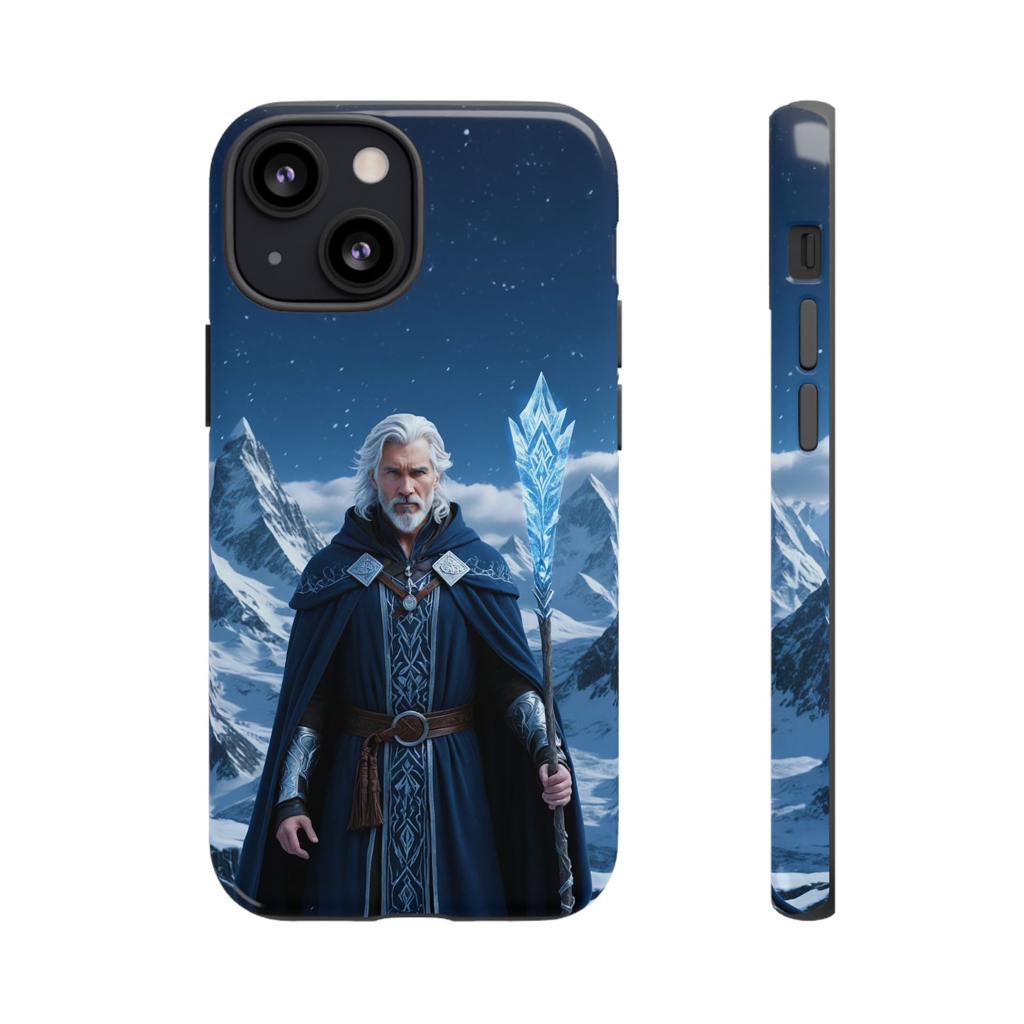 Ice Lord of the Frost Mountains Phone Case