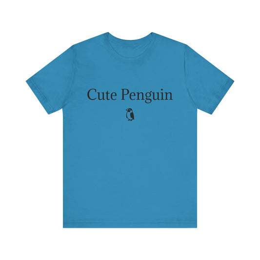 Cute Penguin Unisex Jersey Short Sleeve Tee