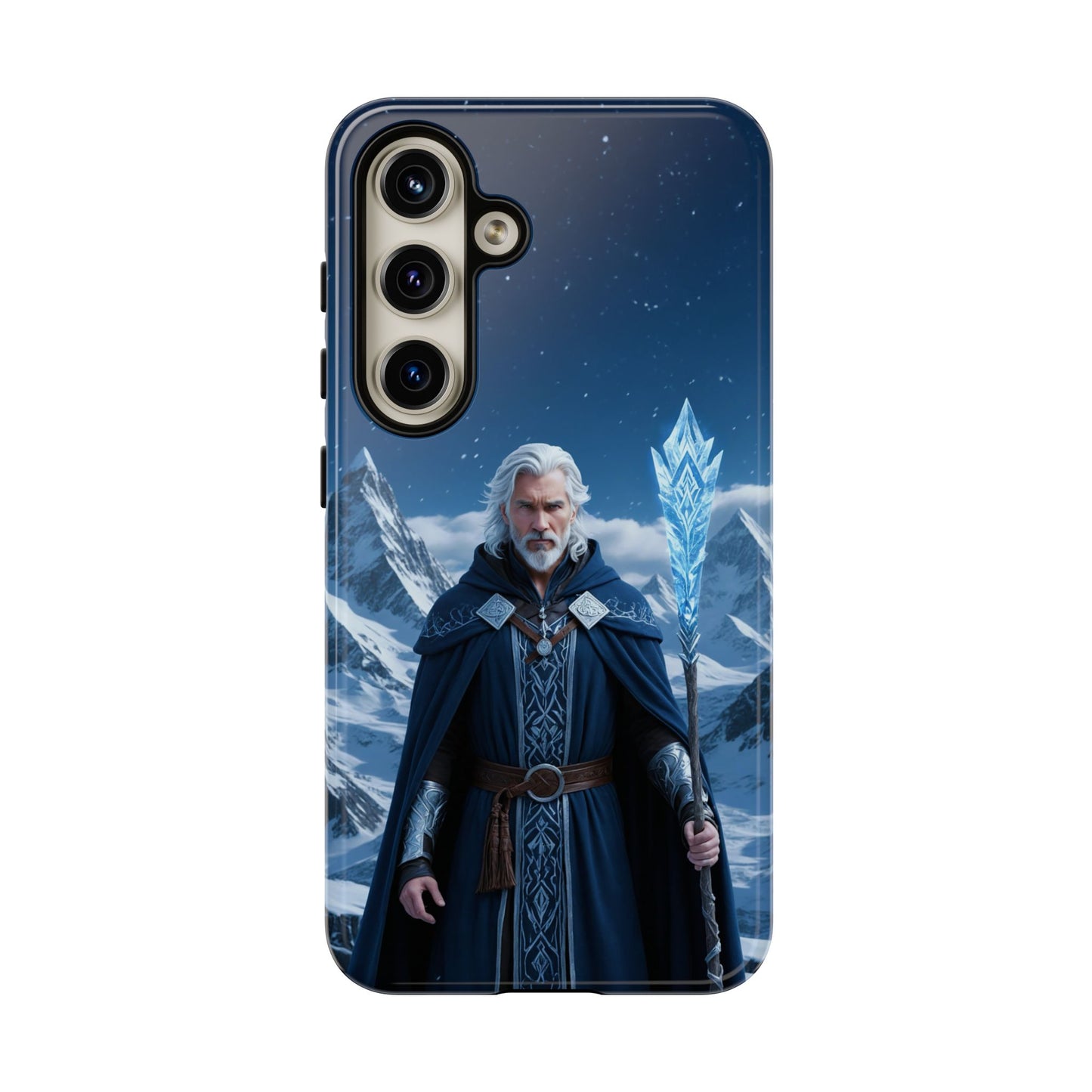 Ice Lord of the Frost Mountains Phone Case