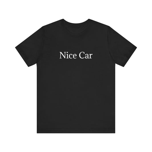 Nice Car Unisex Jersey Short Sleeve Tee