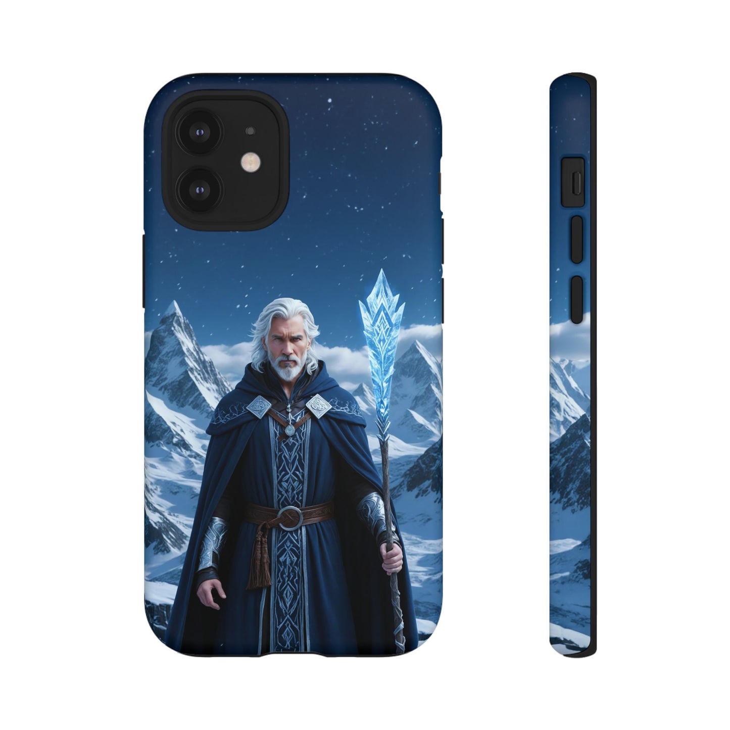 Ice Lord of the Frost Mountains Phone Case