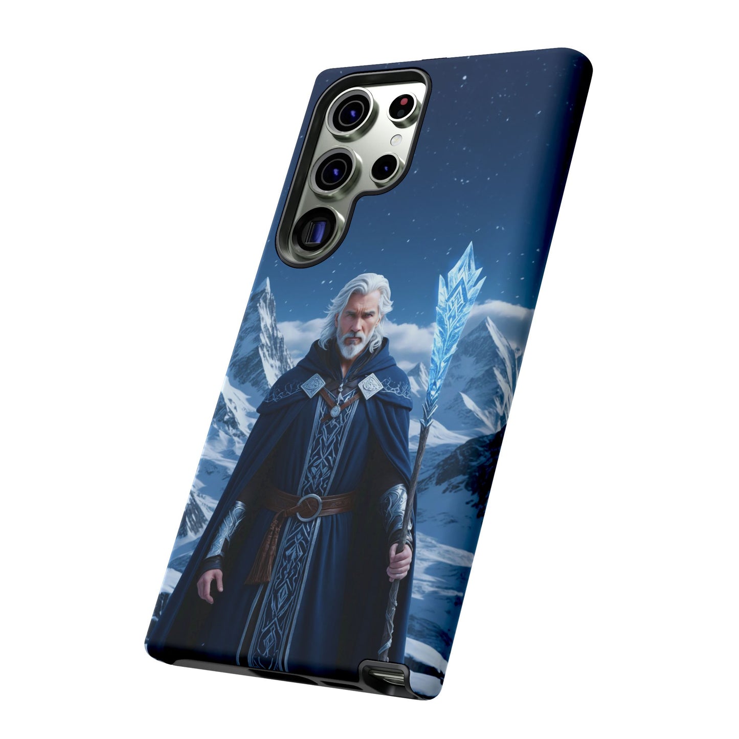 Ice Lord of the Frost Mountains Phone Case