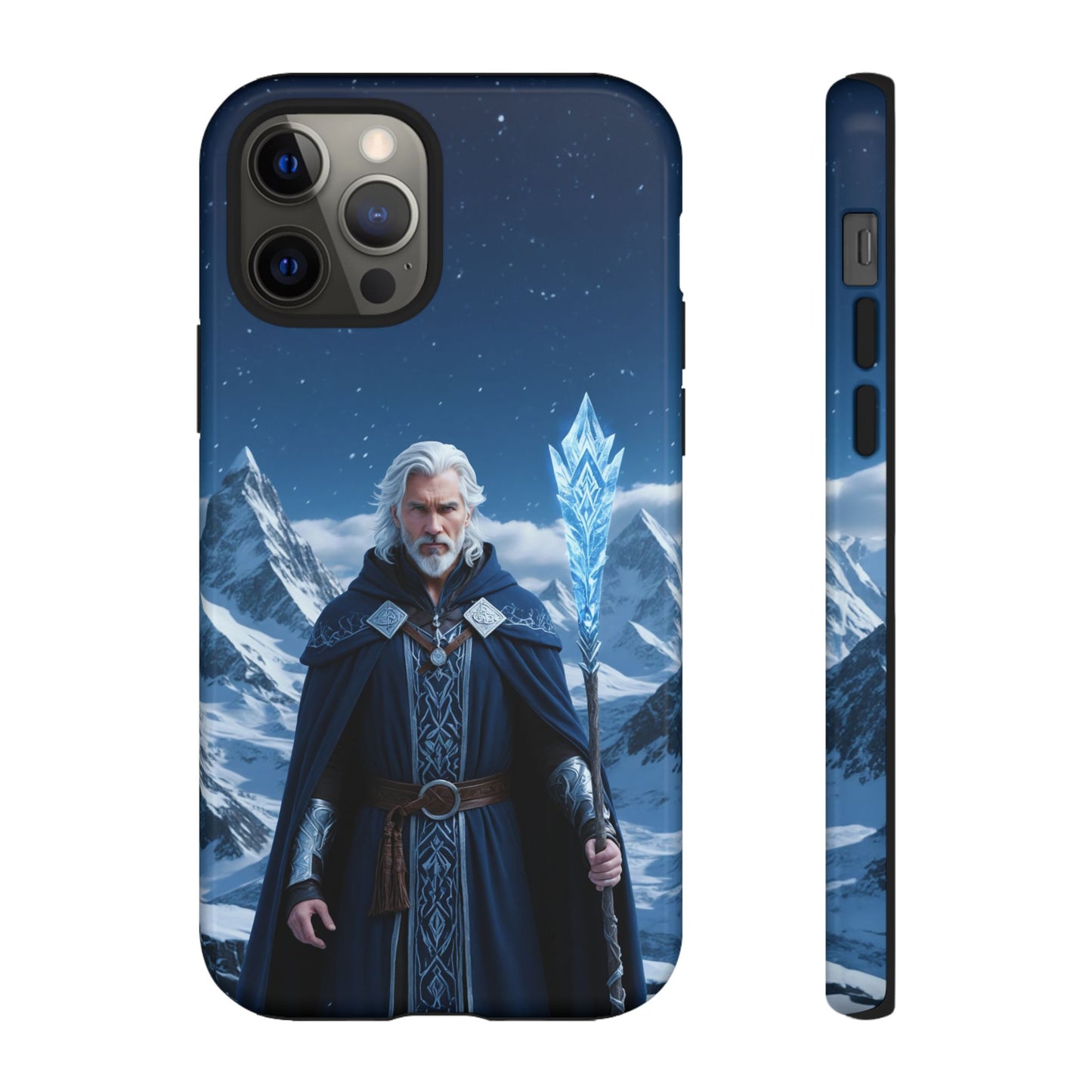 Ice Lord of the Frost Mountains Phone Case