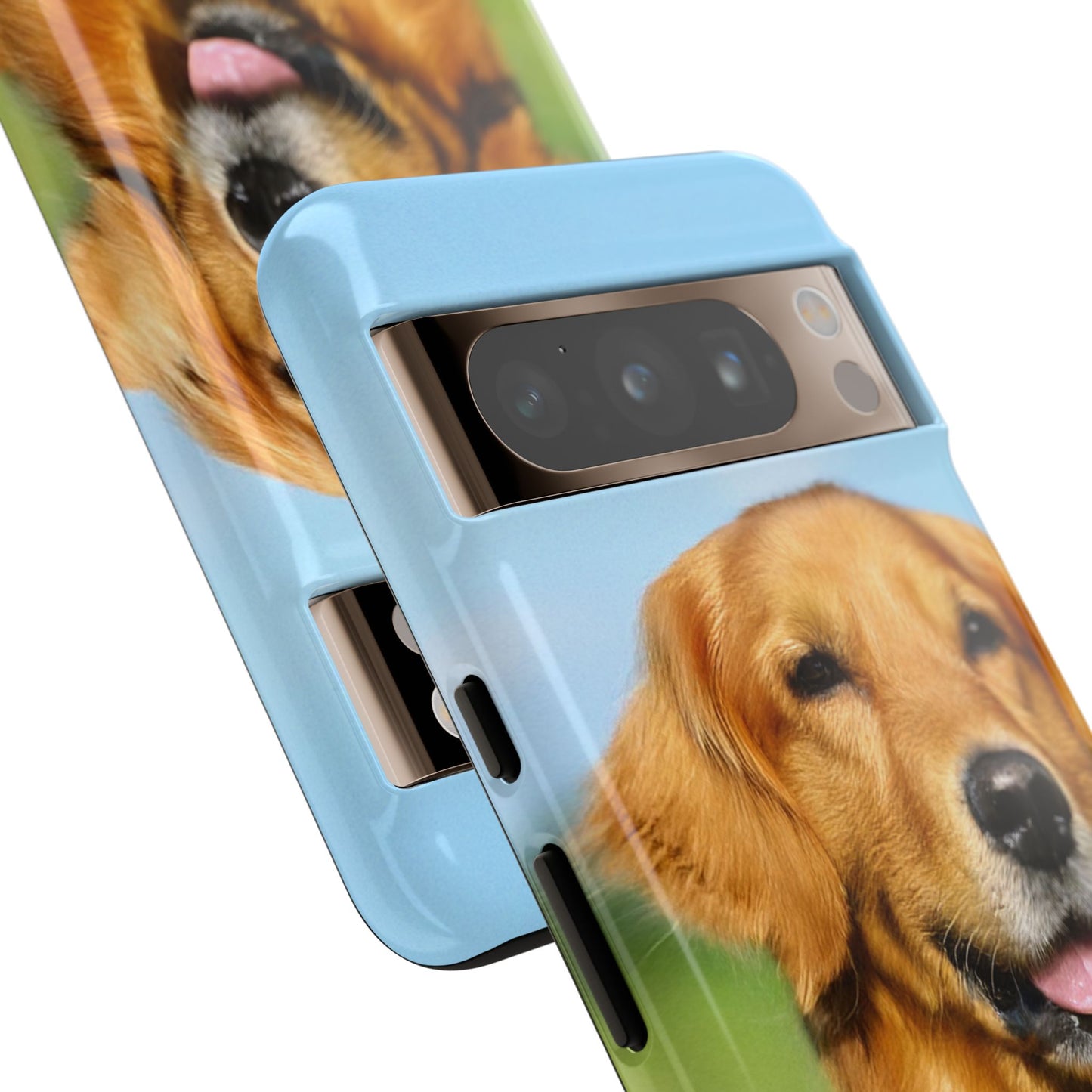 Golden Retriever Google Pixel Case - Fits Pixel 8 Pro, Pixel 8, Pixel 7, Pixel 6 Pro & More - Adorable Dog Lover Gift - Durable Cover