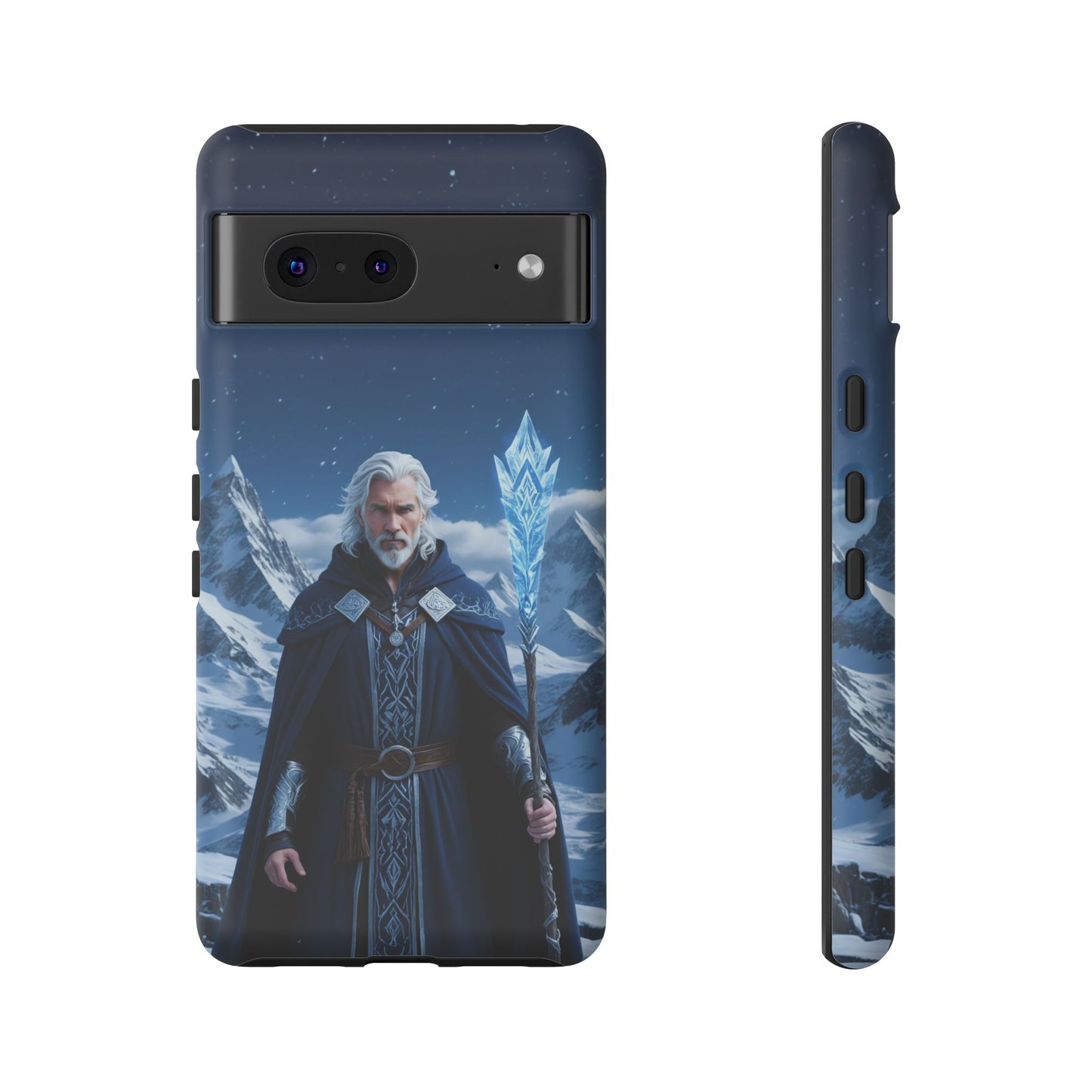 Ice Lord of the Frost Mountains Phone Case