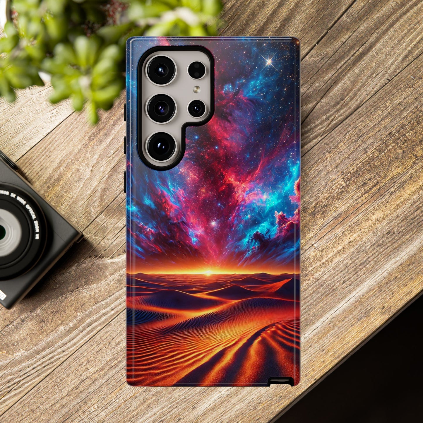 Desert Space Vista Phone Case - Unique Gift Idea