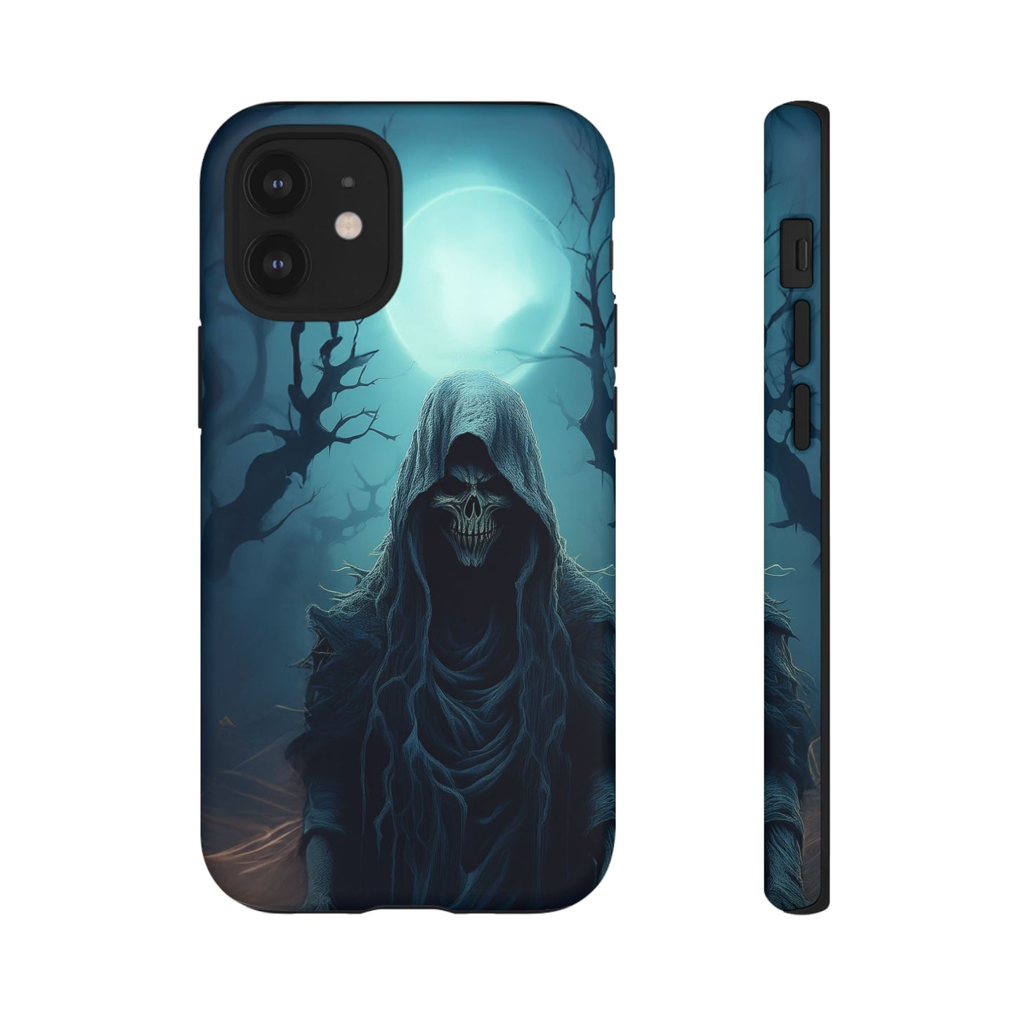 Horror Reaper iPhone Samsung Google Phone Case - Dark and Mysterious Design for Thrill Seekers