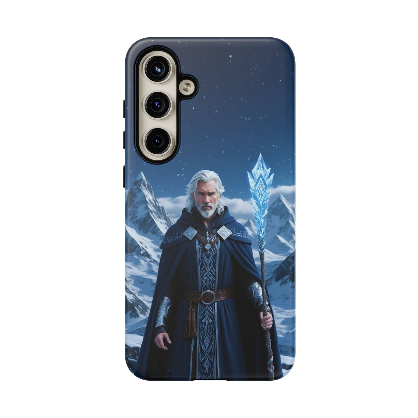 Ice Lord of the Frost Mountains Phone Case