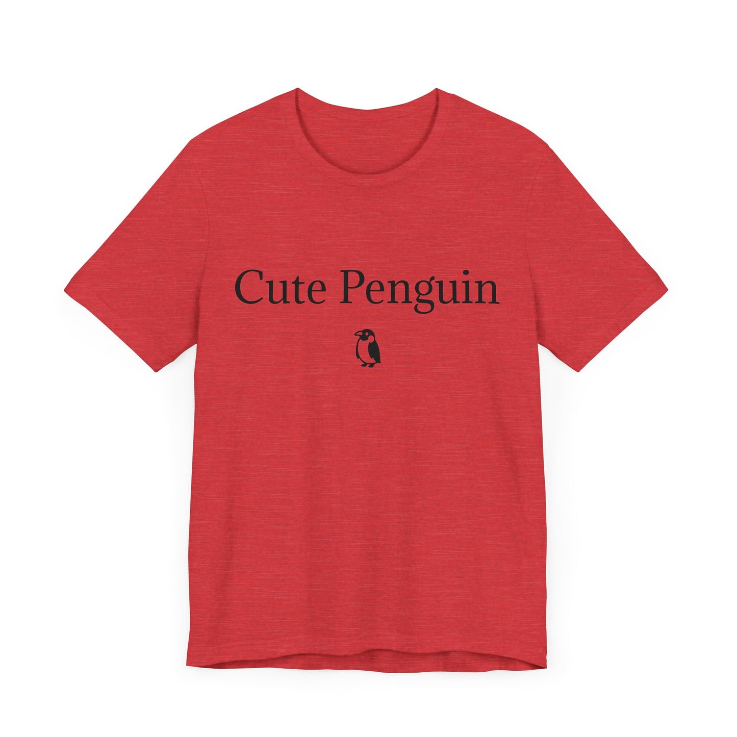 Cute Penguin Unisex Jersey Short Sleeve Tee