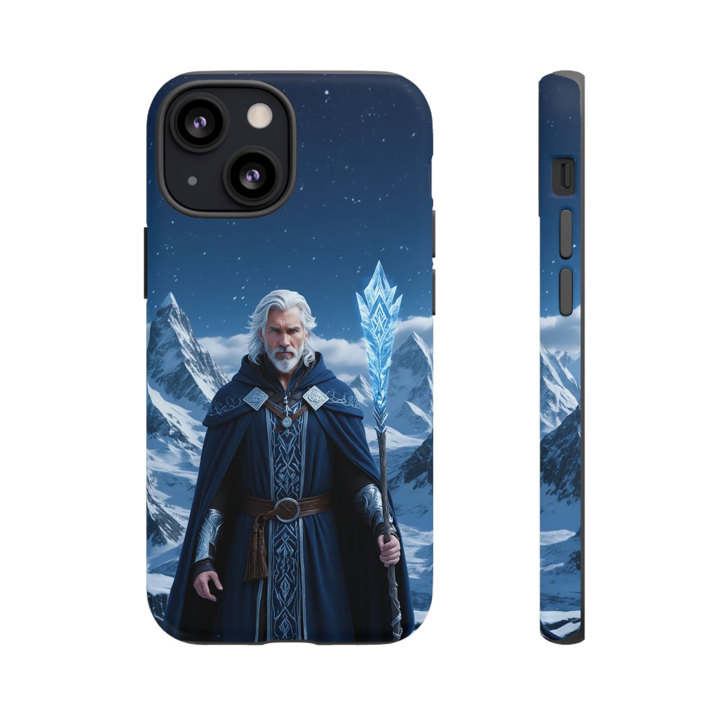 Ice Lord of the Frost Mountains Phone Case