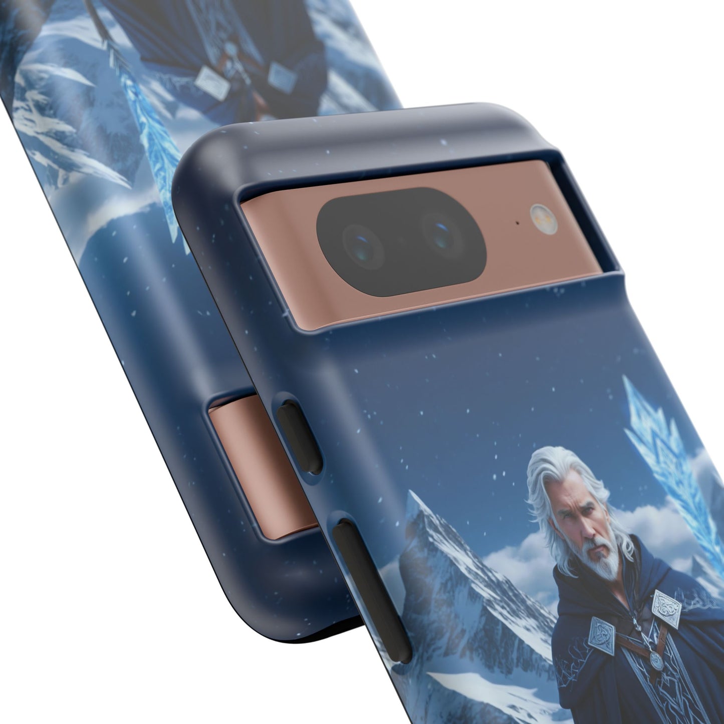 Ice Lord of the Frost Mountains Phone Case