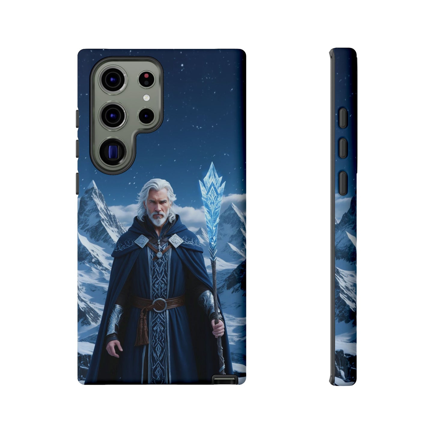 Ice Lord of the Frost Mountains Phone Case