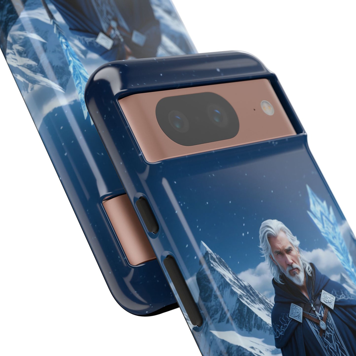 Ice Lord of the Frost Mountains Phone Case