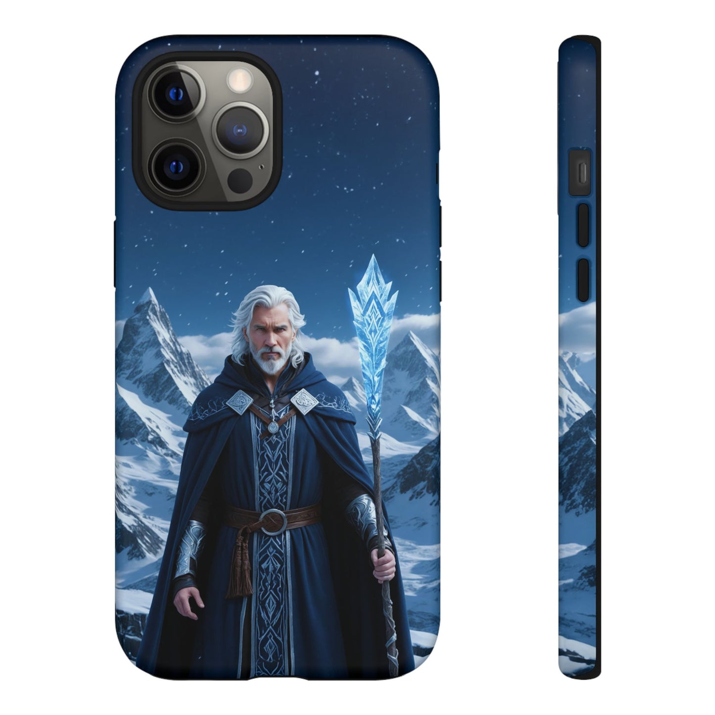 Ice Lord of the Frost Mountains Phone Case