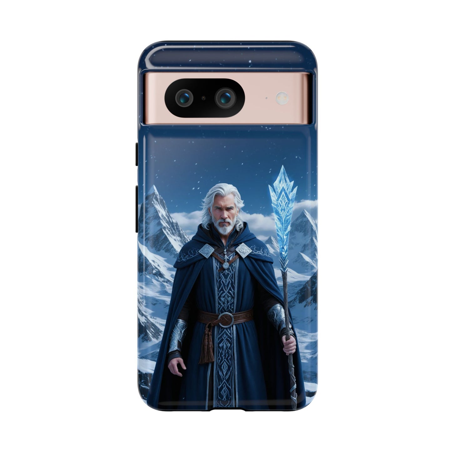 Ice Lord of the Frost Mountains Phone Case