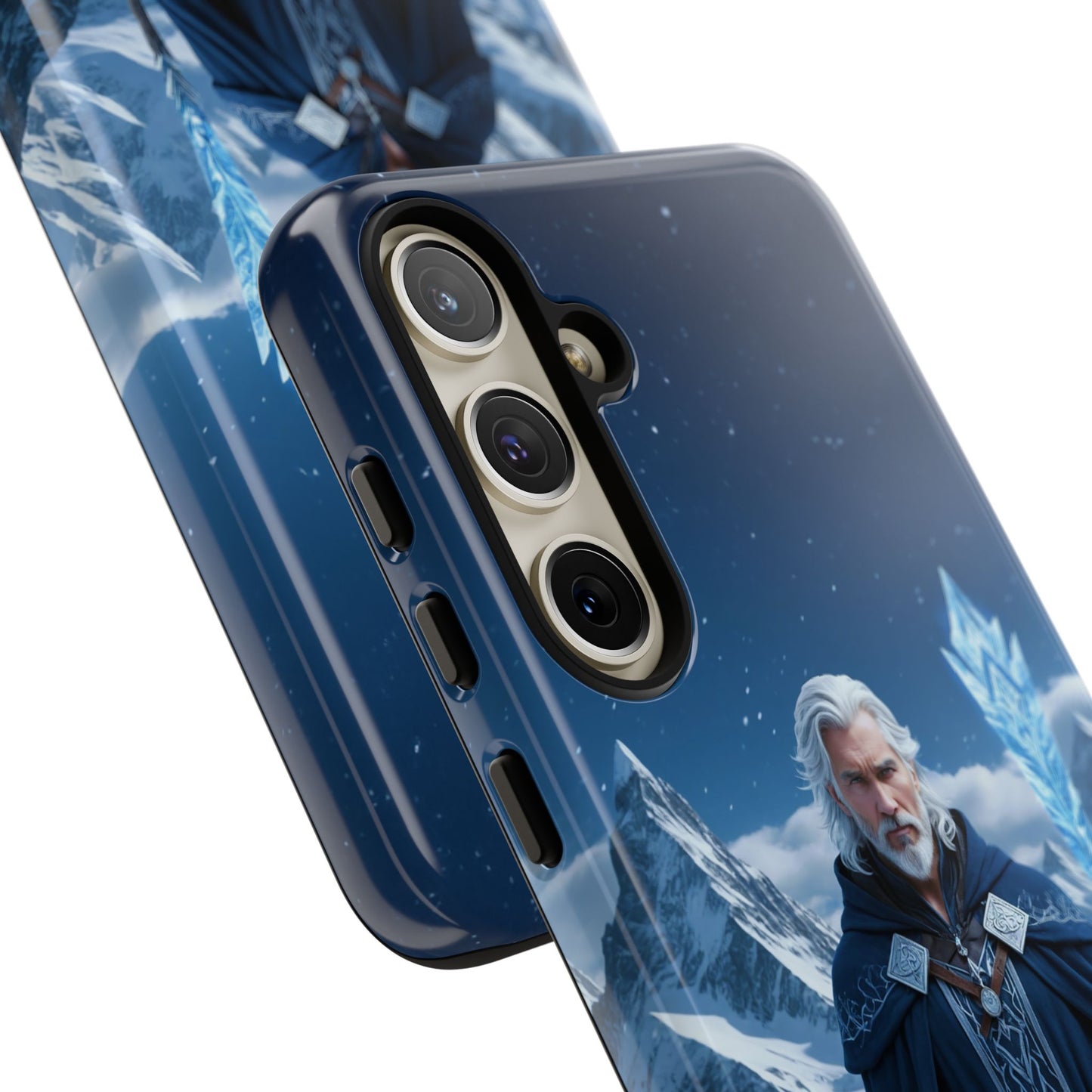 Ice Lord of the Frost Mountains Phone Case