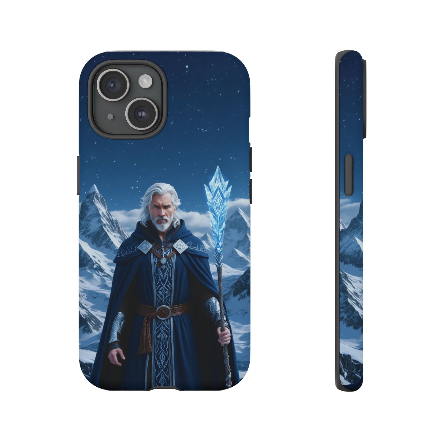 Ice Lord of the Frost Mountains Phone Case