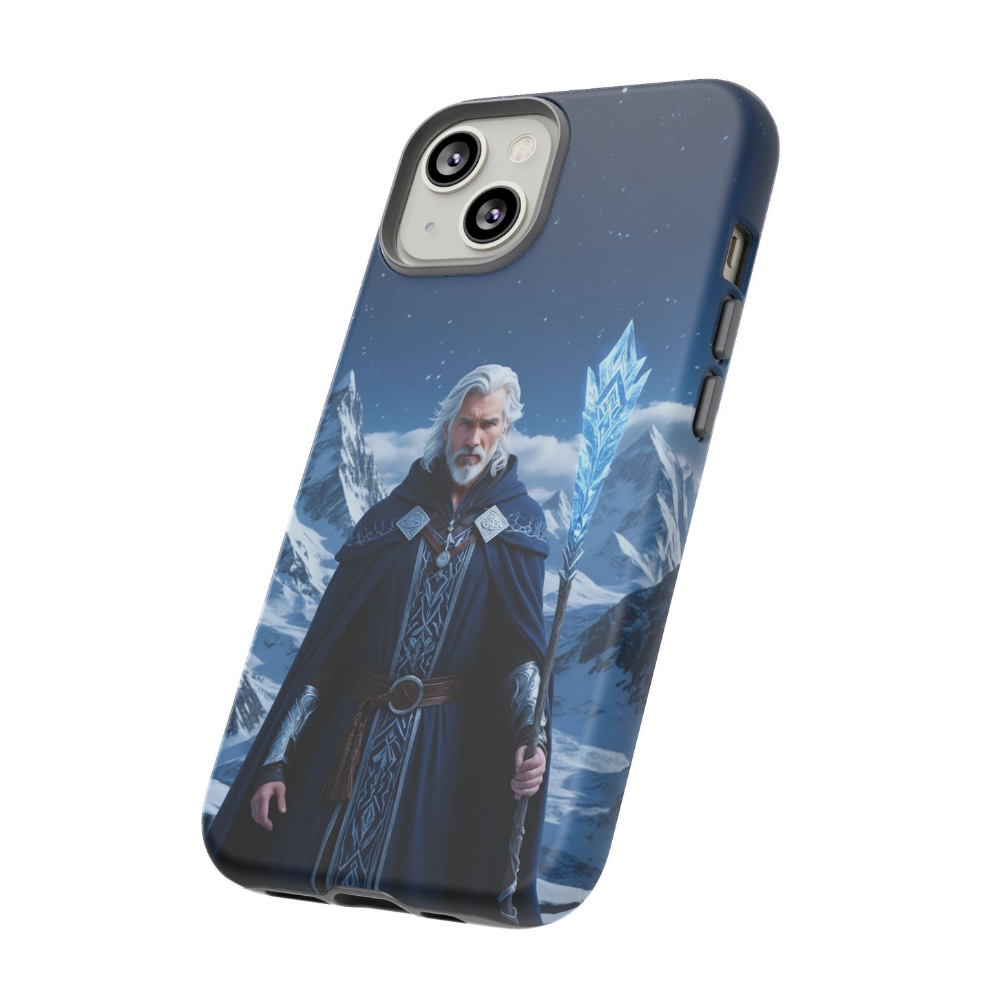 Ice Lord of the Frost Mountains Phone Case