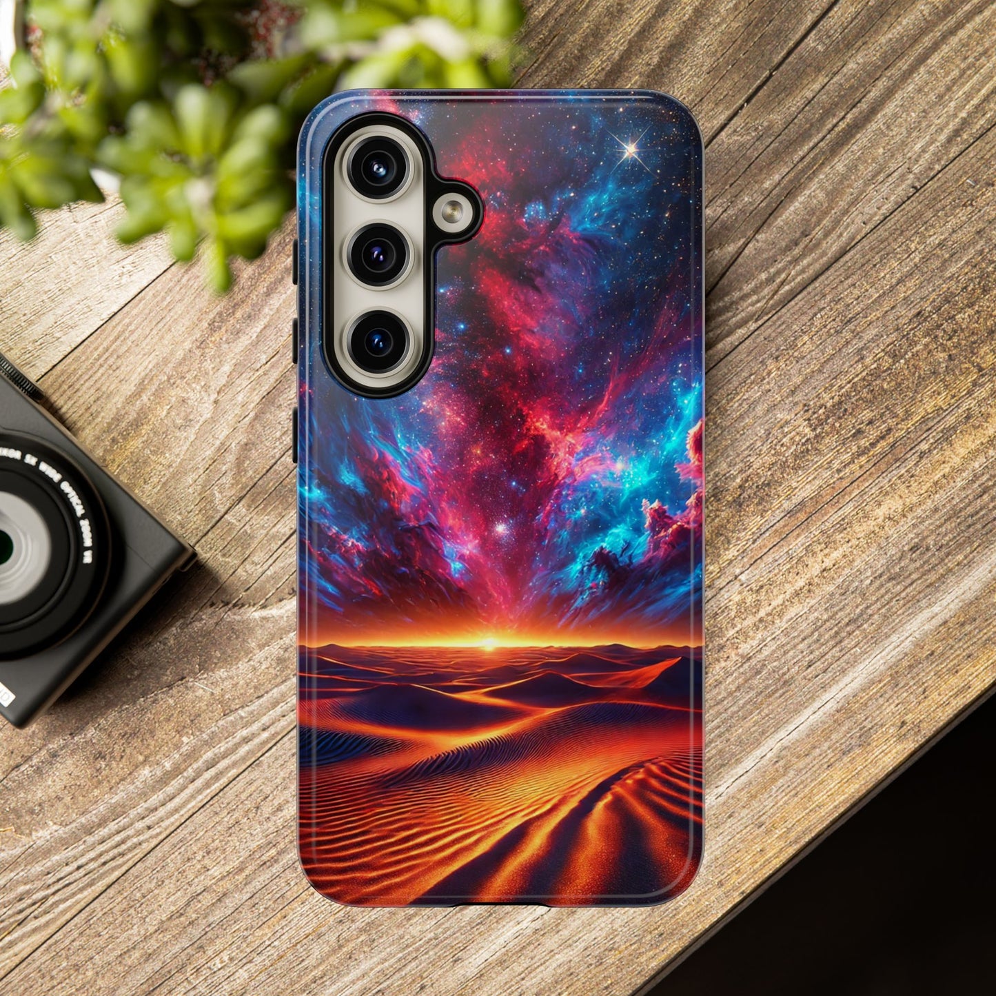 Desert Space Vista Phone Case - Unique Gift Idea