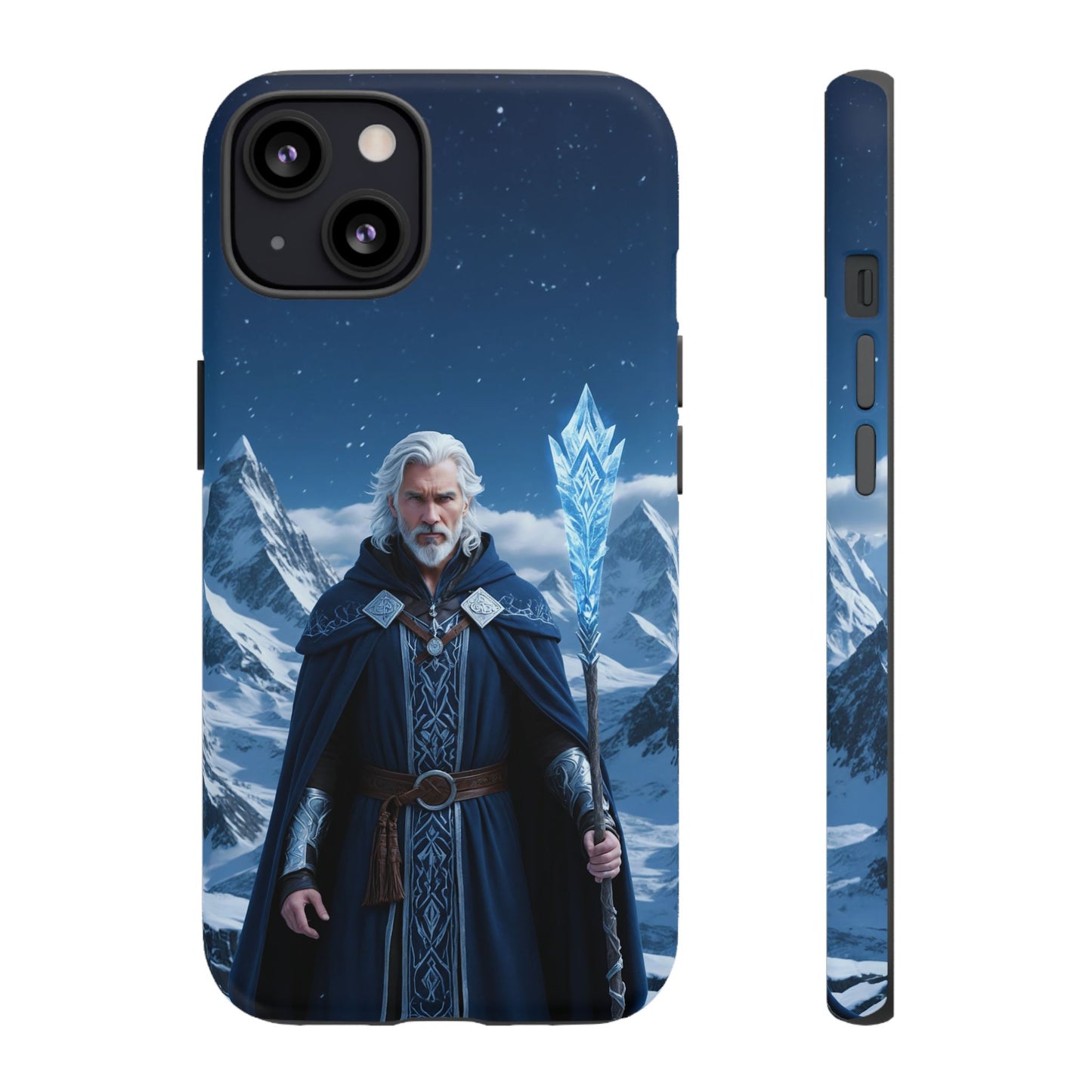 Ice Lord of the Frost Mountains Phone Case