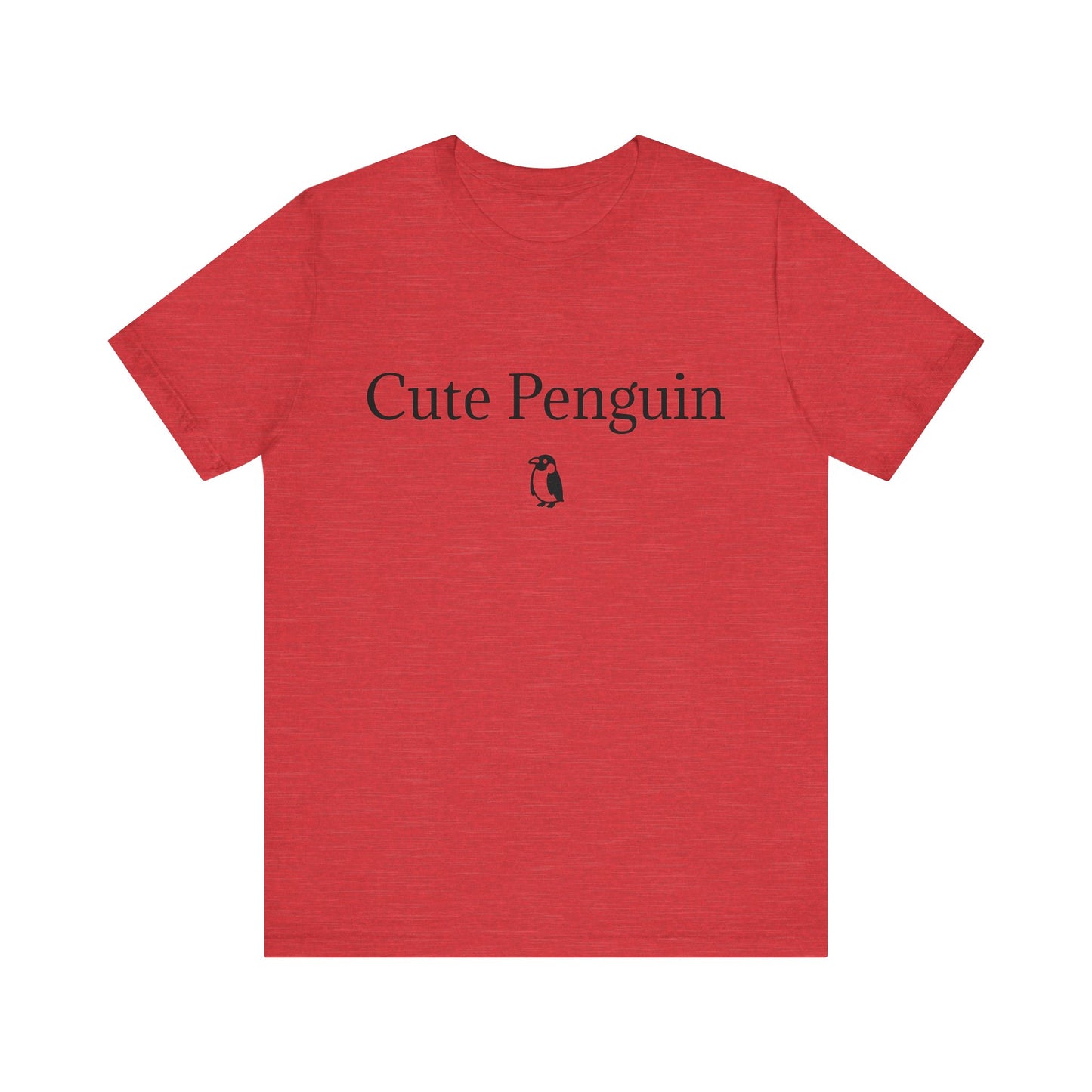 Cute Penguin Unisex Jersey Short Sleeve Tee