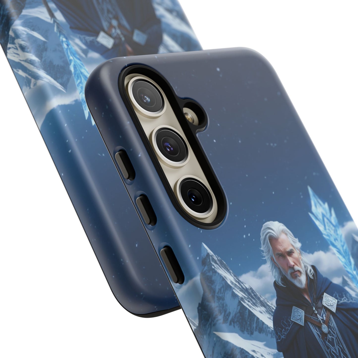 Ice Lord of the Frost Mountains Phone Case