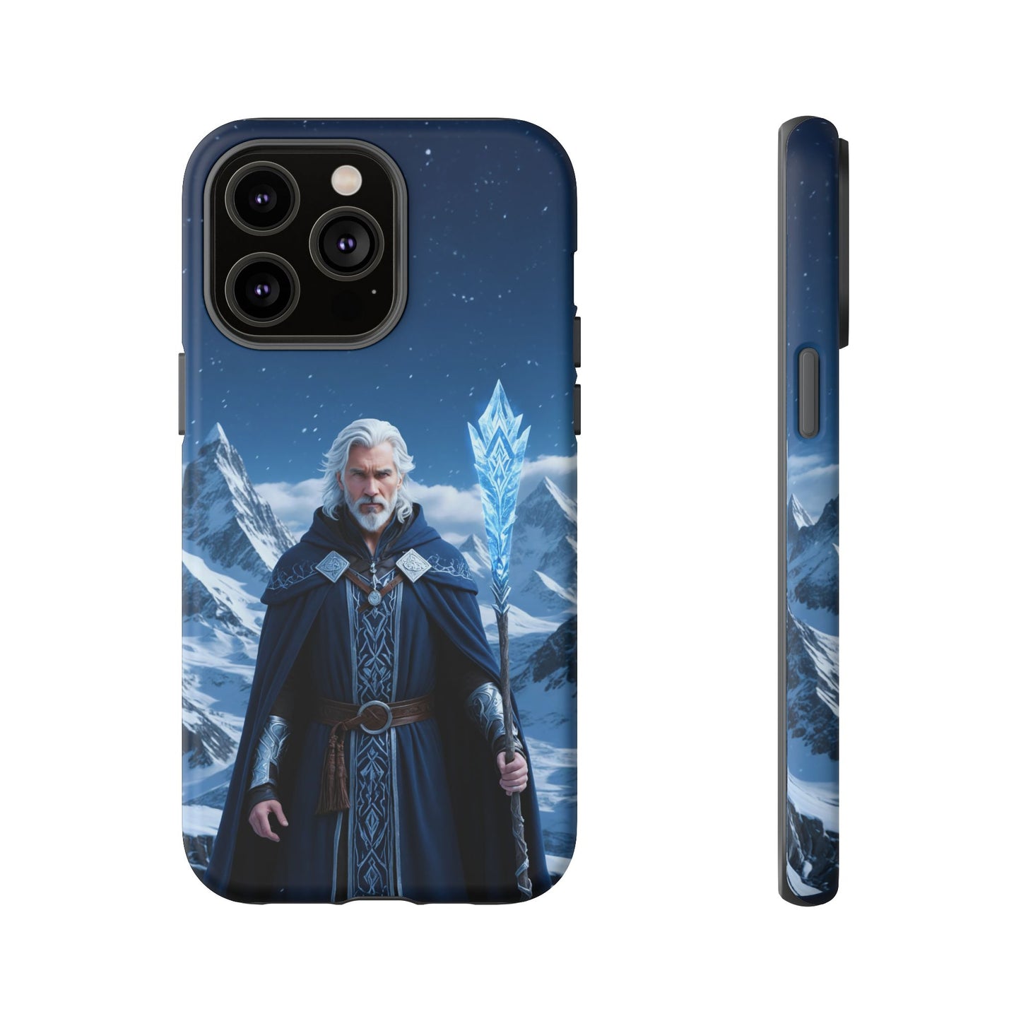 Ice Lord of the Frost Mountains Phone Case