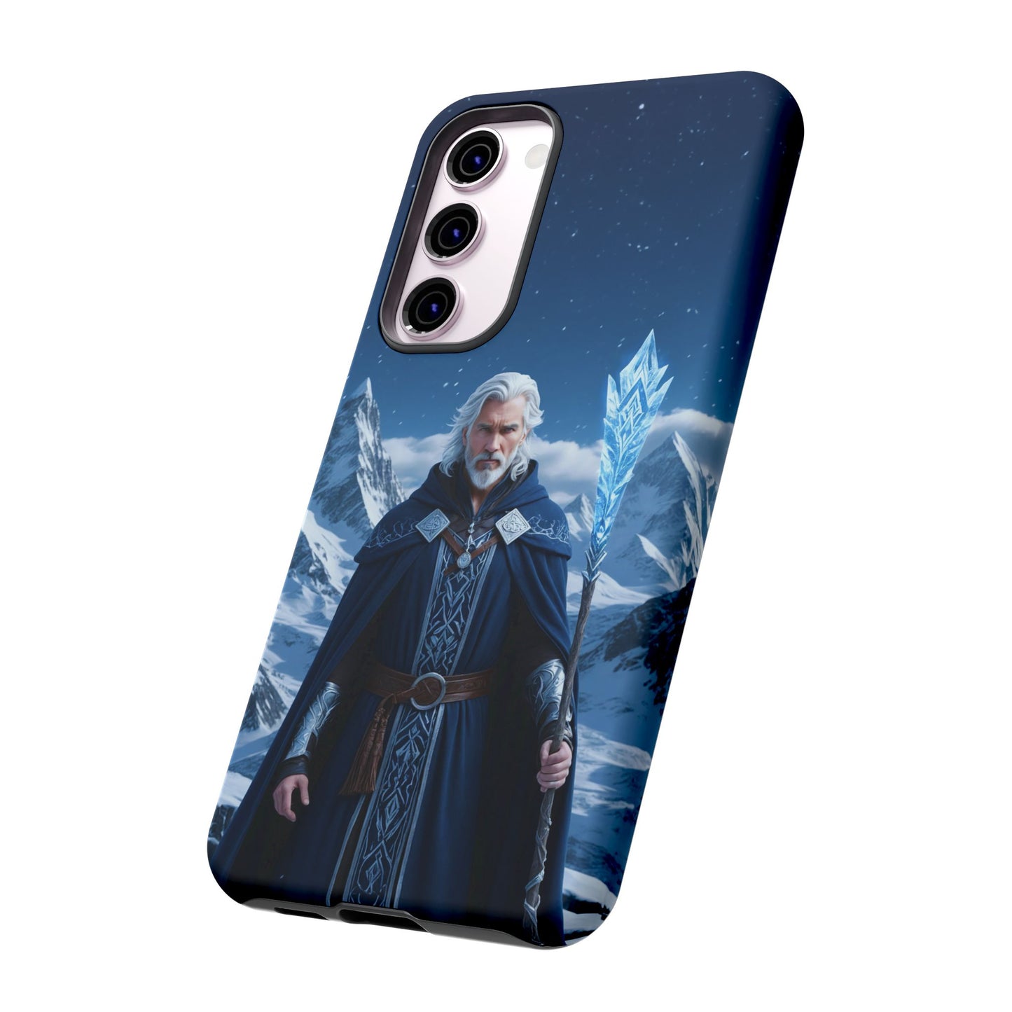 Ice Lord of the Frost Mountains Phone Case