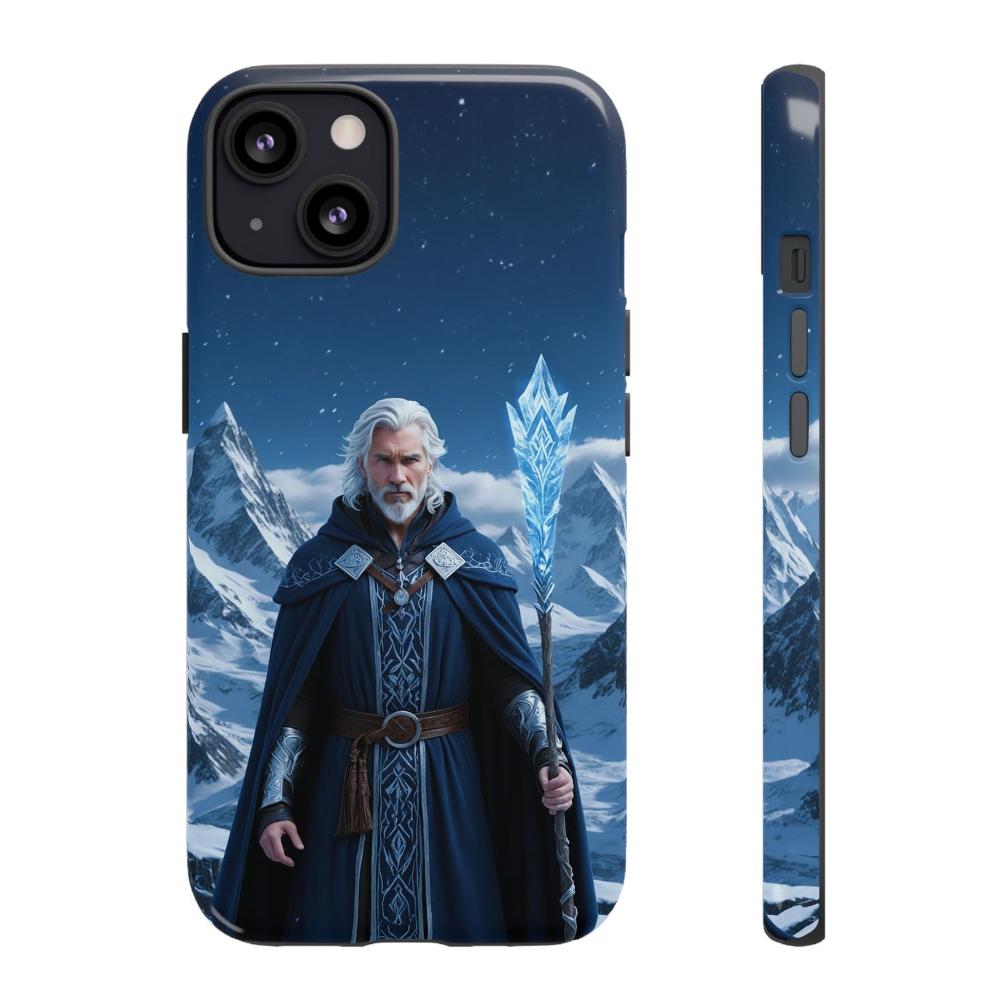 Ice Lord of the Frost Mountains Phone Case