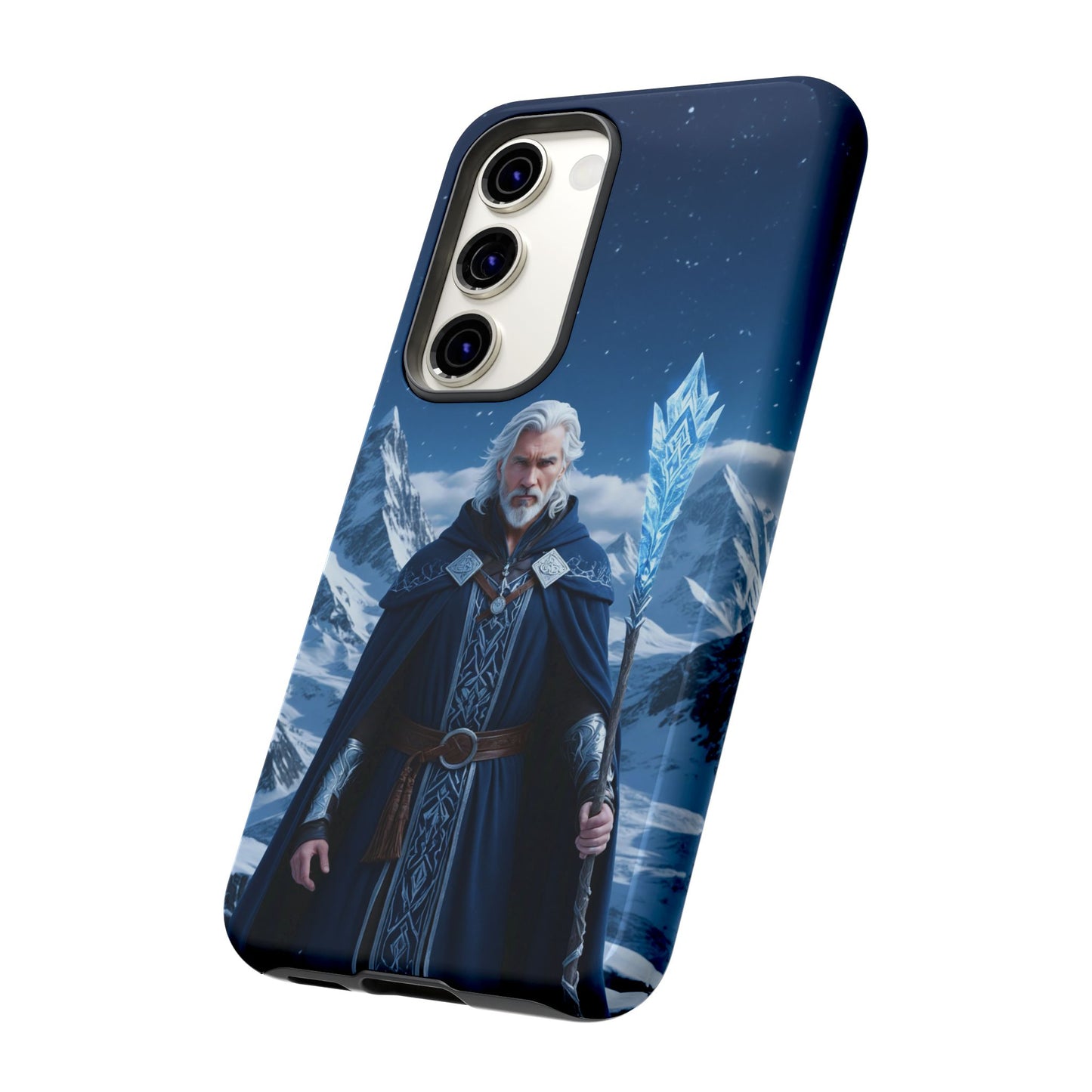 Ice Lord of the Frost Mountains Phone Case