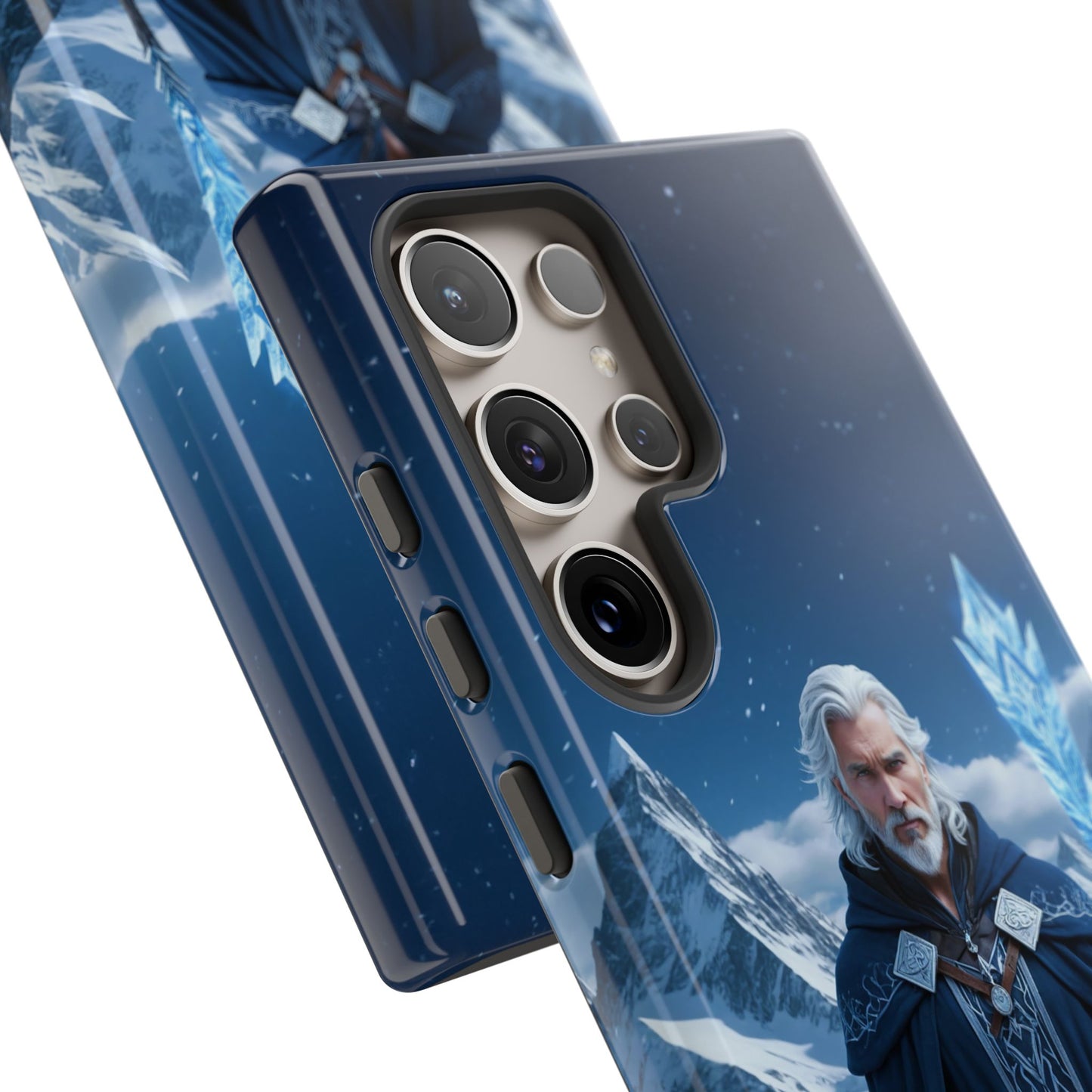 Ice Lord of the Frost Mountains Phone Case