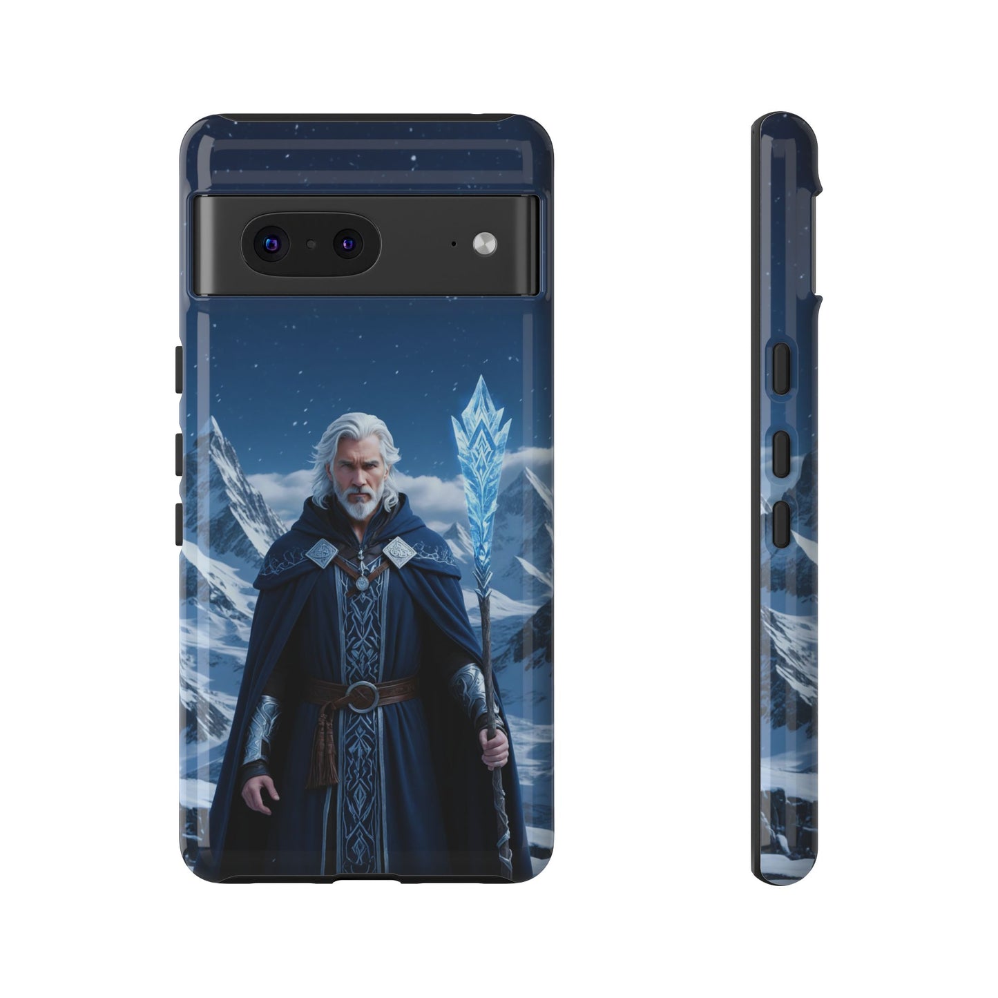 Ice Lord of the Frost Mountains Phone Case