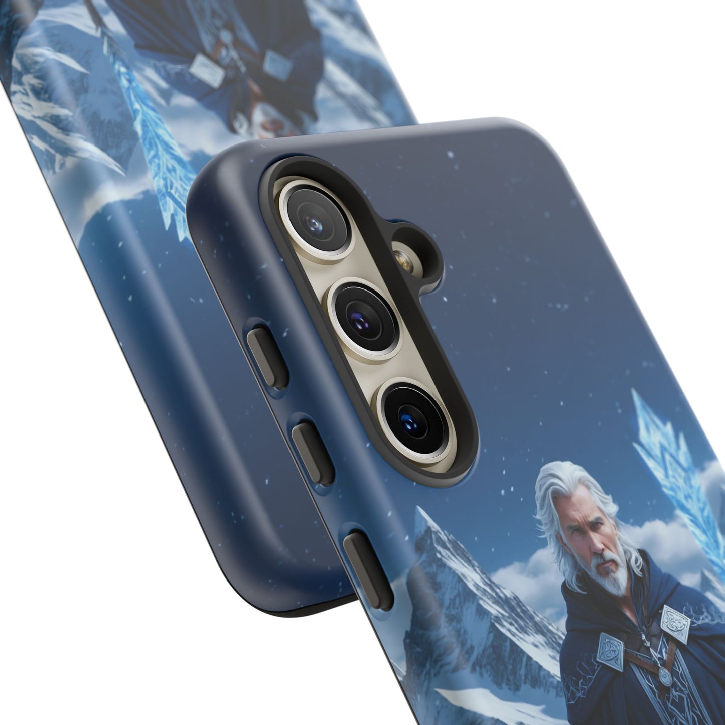 Ice Lord of the Frost Mountains Phone Case